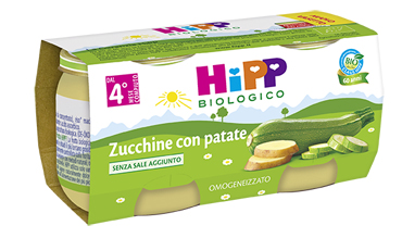 Hipp Italia Hipp Omogeneizzato Merluzzo Con Patate Carote 2x80 G