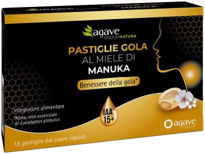 Agave pastiglie gola miele manuka iaa 15+ a € 6,45 su Farmacia Pasquino