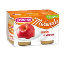 Plasmon Merenda Yogurt E Mela 