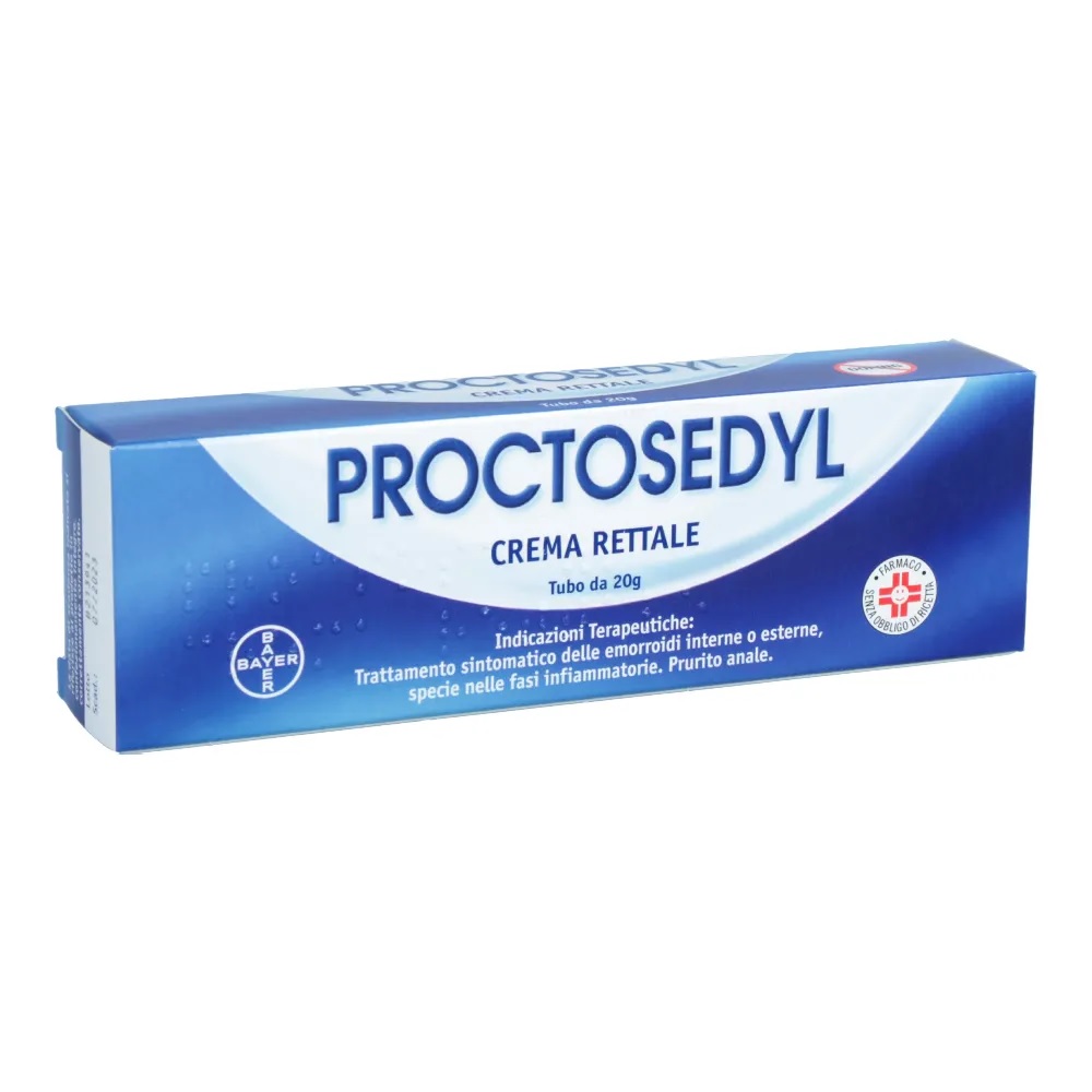 Proctosedyl crema rettale a € 8,05 su Farmacia Pasquino
