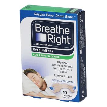 BREATHE RIGHT BALSAMICI 10 PEZZI