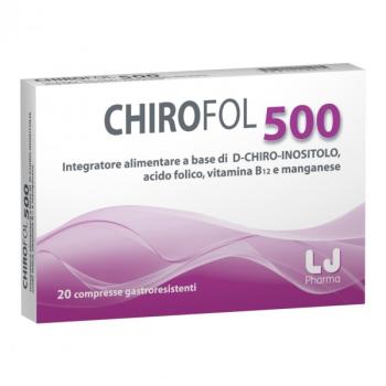 CHIROFOL 500 20 COMPRESSE