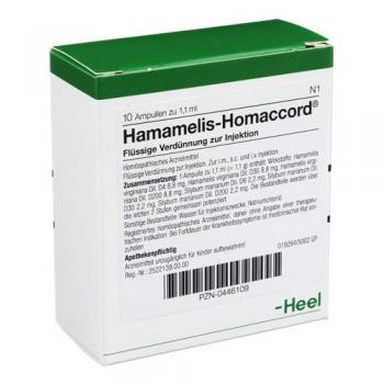 HAMAMELIS HOMACCORD 10 FIALE DA 1,1 ML HEEL