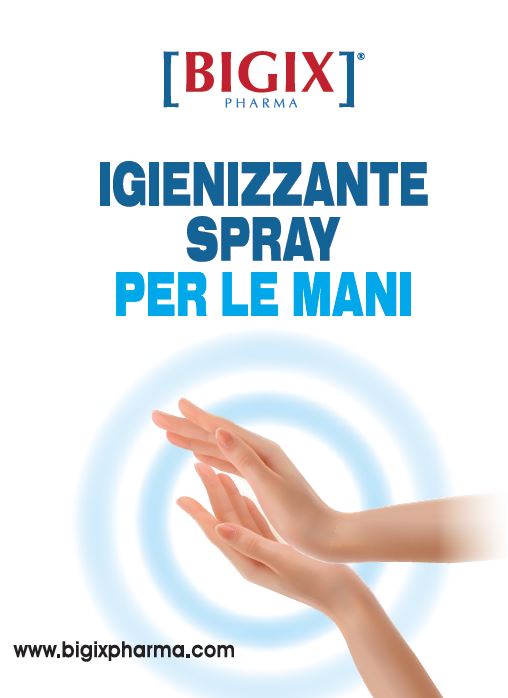 IGIENIZZANTE SPRAY MANI FLACONE 250 ML