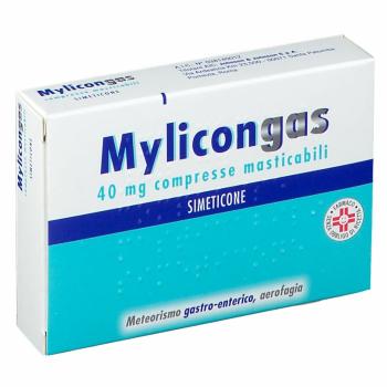 MYLICONGAS 50 COMPRESSE MASTICABILI 40 MG